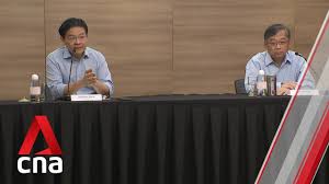 I noticed that from the start of press conferences since last year, he's the only one who can carry himself well and talks in a measured pace, never panicking. Covid 19 Scale Back On Movements And Social Interactions Lawrence Wong Tells People In Singapore Youtube