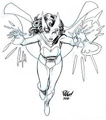 Scarlet Witch Scarlet Witch Scarlet Witch Marvel Witch Coloring Pages