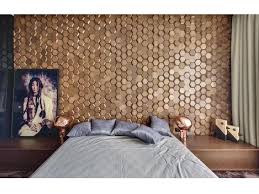 See more ideas about bedroom, tile bedroom, living room tiles. A Bedroom Accent Wall Made From 3d Hexagonal Wood Tiles Kyiv Ukraine 02000