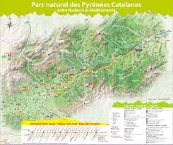 Située entre la mer et les montagnes et que 29km de perpignan. Carte Pyrenees Catalanes Conflent Canigo Tourisme Le Canigou