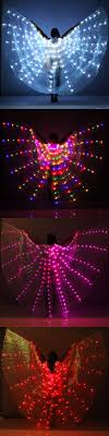 Event and party led light up jackets. Weitere Sportarten Women Belly Dance Costumes Egyptian 360 Led Light Isis Wings Sticks Performance Fromm Pack