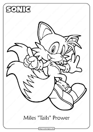 Search through 623,989 free printable colorings at getcolorings. Sonic Miles Tails Prower Pdf Coloring Page