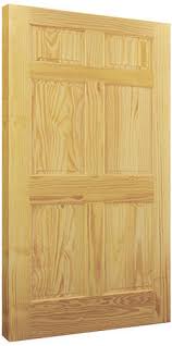 30 x 80 6 panel slab interior door. Mastercraft Pine 6 Panel Interior Door Only At Menards