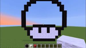 How To Create A Minecraft Mario Mushroom Minecraft Pixel Art Tutorial Youtube In minecraft, paintings are an important decoration item in your inventory. how to create a minecraft mario mushroom minecraft pixel art tutorial