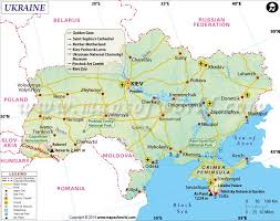 Buy Ukraine Map Map Ukraine Travel Maps