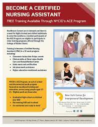 Maybe you would like to learn more about one of these? Ace Program Cna Recruitment Flyer