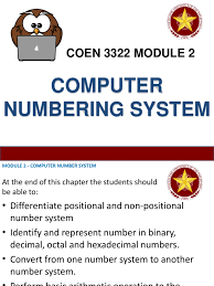 The binary number system uses positional notation. Computer Numbering System Decimal Numbers