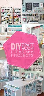 It doubles as an office!) Diy Craft Room Ideas Projects The Budget Decorator