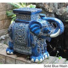 Overstock Com Online Shopping Bedding Furniture Electronics Jewelry Clothing More Ceramic Elephant Ceramic Garden Stools Porcelain Stools