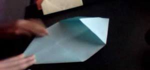 How to make a simple paper envelope (without glue)? How To Origami A Paper Envelope Without Glue Or Tape Origami Wonderhowto