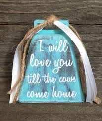 Distressed Love Cows Cowbell Rustic Decor By Horseshoefever Gifts Baby Shower Gift Cowboy Wedding I Cowboy Wedding Cowgirl Baby Showers Farm Baby Shower