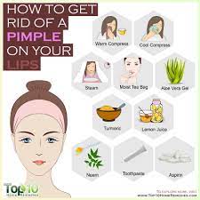 It gets rid of dead skin cell buildup and keeps those pores clear and healthy. How To Get Rid Of A Pimple On Your Lip Top 10 Home Remedies