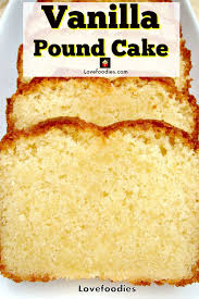 Sponge cakes are primarily made with eggs and a bit of sugar and flour. Homemade Vanilla Pound Loaf Cake Classic Made From Scratch Easy Recipe