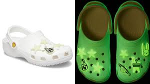 Sport charms croc shoe charms clog accessories blm charms gifts for clog shoes black lives matter gibets. Where To Buy Bad Bunny S Glow In The Dark Crocs Before They Sell Out
