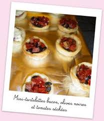 Cuisine Et Cetera Mini Tartelettes Bacon Olives Noires Et Tomates S Mini Tarte Bacon Olives Noires