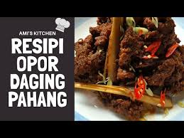 Simak kreasi resep dan cara membuatnya di sini! Resipi Daging Opor Pahang Youtube