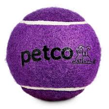 Dunlop grand prix regular duty tennis balls 24 can case. Petco Tennis Ball Dog Toy In Purple 2 5 Petco