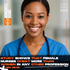 📊 Study Claims Female Nurses Cheat More Than Women in Any Other Profession  💔💉 Do You Agree or Disagree? 🤔👇 #HBRGrab #TheJamSession