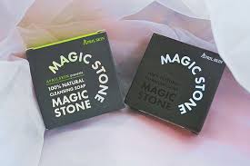 Zero waste cleaners · refill is the new recycle Big Beauty Budget Review April Skin Magic Stone Original Black Cleansing Stones