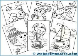Dibujos Infantiles Para Colorear Medios De Transporte Web Del Maestro Medios De Transporte Dibujos Infantiles Transporte