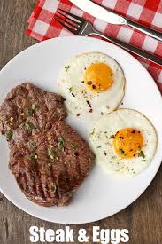 Steak And Eggs Breakfast Recipe Healthy Recipes Blog Recipe Egg Breakfast Recipes Healthy Egg Recipes For Breakfast Healthy Breakfast Recipes