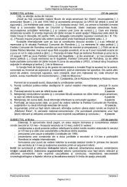 Mâine este programată proba la alegere a profilului şi specializării. Bacalaureat 2018 Sesiunea De ToamnÄ Subiectele La Istorie Èi MatematicÄ Libertatea
