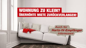 Der strom muss aus dem regelbedarf bestritten werden. Wohnung Zu Klein Hartz Iv Empfanger Durfen Uberhohte Miete Zuruckverlangen Heimarbeit De