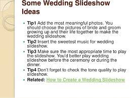 We've selected a few of our favourites from the most popular genres to help get you started. Ideas For Wedding Slideshow Songs