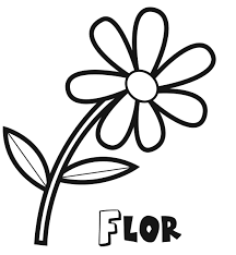 Solo tienes que practicar un par de veces y verás cómo lo consigues. Dibujo De Una Flor De Primavera Para Colorear