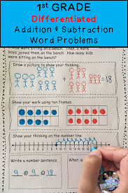 Systems of linear equations common core algebra 2 homework answer. 1st Grade Word Problems Add And Subtract W Digital Option Distance Learning Word Problems Subtraction Word Problems Addition And Subtraction