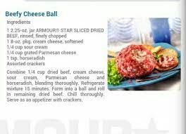 Great Cheese Ball From Armour Dried Beef Dried Beef Recipes Appetizer Recipes Cheese Ball Recipes