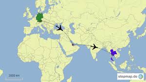 First part was opened on may 2019. Stepmap Munchen Doha Bangkok Landkarte Fur Deutschland