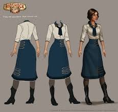 Bioshock Infinite Concept Art Book Pdf Designing The Dresses For Bioshock Infinite S Elizabeth And The Lutece Twins Bioshock Infinite Elizabeth Bioshock Bioshock Cosplay