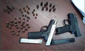 Man caught with key ring 'pistol' that is less than two inches long and fires tiny cartridges pleads guilty michael lawrence, 34, bought weapon marketed as 'smallest pistol in the world' police found pistol, mini flares and blank cartridges at his newcastle home newcastle crown court heard police found the pistol, mini flares and 2mm blank cartridges. Guns Ammunition Seized In St James Loop Jamaica