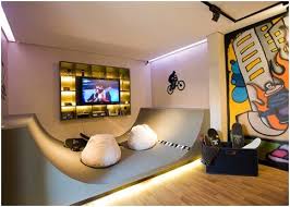 Skateboarding Bedrooms For Teenagers Skate And Graffiti Enthusiasts Skateboard Bedroom Skateboard Room Bedroom Design