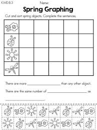 Spring Kindergarten Math Worksheets Spring Math Kindergarten Kindergarten Spring Math Worksheets Graphing Kindergarten