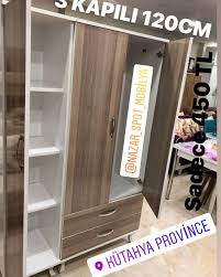 3 Kapili Gardolap Sadece 450tl Nazar Mobilya Kutahya Outlet Facebook