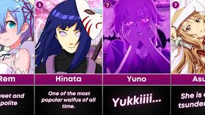 TOP 58 Best Anime WAIFUS Of All Time (Cutest Waifus List) - YouTube
