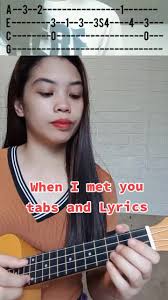 When I Met You Ukulele Fingerstyle Cover + Tabs + Lyrics