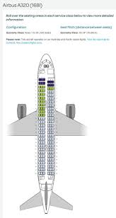 air new zealand airlines airbus a320 aircraft seating chart