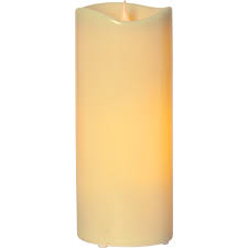Largest range and lowest prices for pillar lights including marine grade pillar lights, solar pillar lights, italian made pillar lights, victorian style pillar lights a pillar light is an outdoor light fitting that is installed on a post or the top of a fence. Led Pillar Candle Grande Christmas Decorative Lighting For Indoors Outdoors