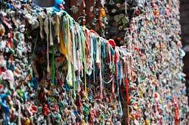 You might think that the seattle gum wall is the only gum wall, but there are a couple of others. Chewing Gum Wall In California Bubble Gum San Luis Obispo Gum