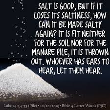 When Salt Loses Its Saltiness...: Paschal Nwaezeapu: 9780985948368:  Amazon.Com: Books