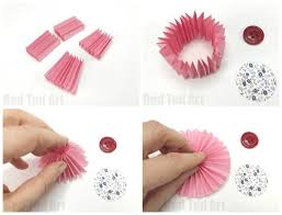 Turn your paper so that the reverse side is facing up. Flower Craft Ideas Wonderful Spring Summer Mother S Day Ideas In 2021 Flower Crafts Paper Flower Tutorial How To Make Paper Flowers