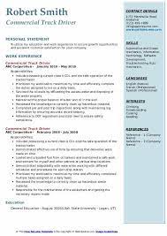 A flatbed truck driver should make. Commercial Truck Driver Resume Samples Qwikresume
