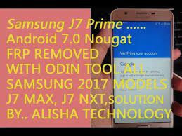 Unlocking your samsung cell phone will enable it to be used outside of the at&t service. Samsung J7 Prime Android 7 0 Frp Lock Remove With Odin Tool Easy Way Youtube