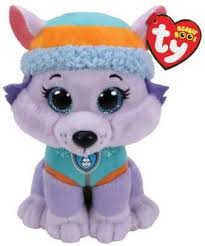 Ty Beanie Boo Paw Patrol Everest Plush Paw Patrol Plush Paw Patrol Toys Everest Paw Patrol