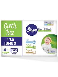 sleepy natural bebek bezi 4 lu jumbo 4 beden 104 adet fiyati 28003392 104