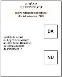 Duminica, 26 mai 2019, va avea loc referendumul pentru justitie, in paralel cu alegerile europarlamentare. Referendum Pentru Familie 2018 Ce Intrebare Se RegÄƒseste Pe Buletinele De Vot