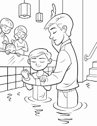 28 Lds Baptism Coloring Page In 2020 Jesus Coloring Pages